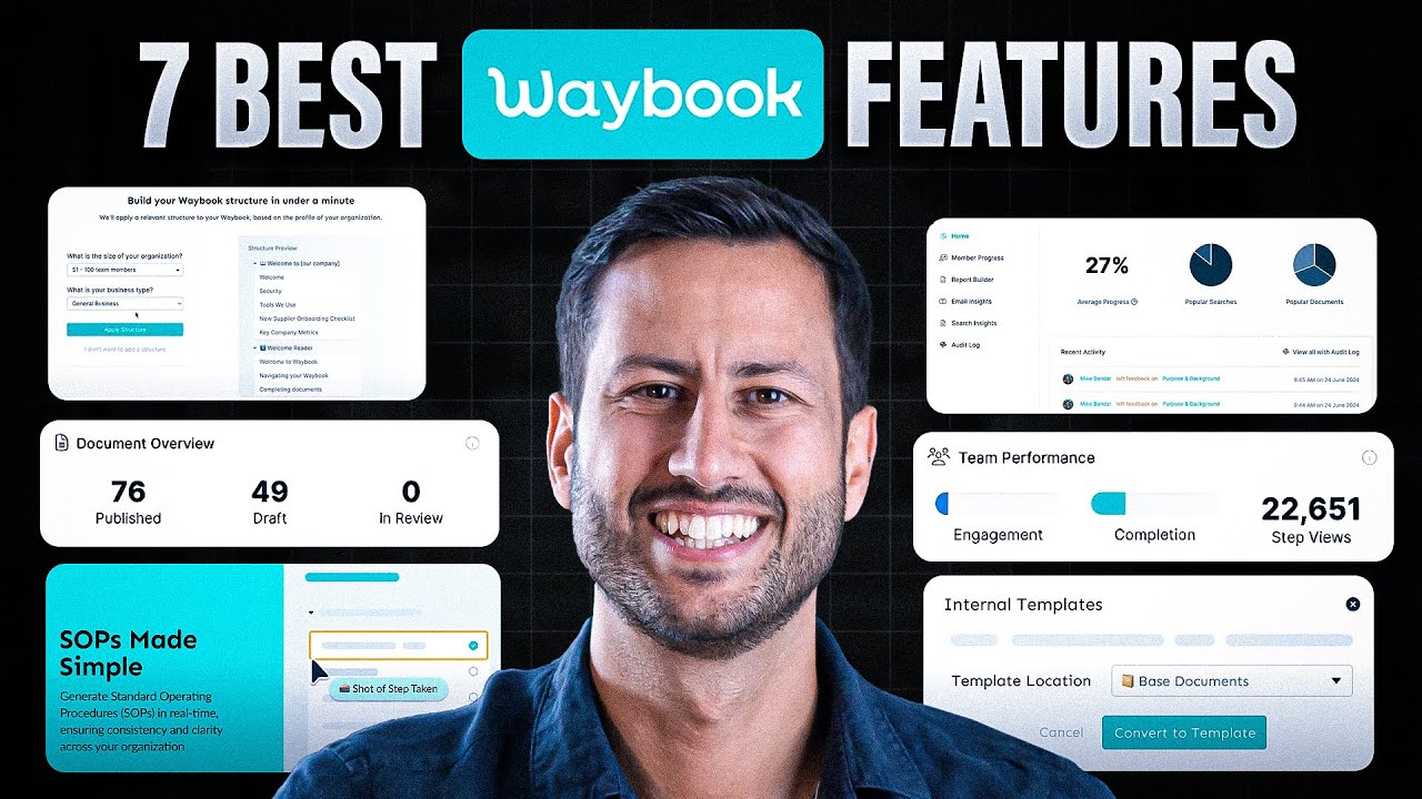 Waybook feature overview featuring Mike Bandar